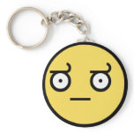 Awesome Disapproval Face Key Chains