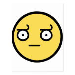 Awesome Disapproval Face Post Card
