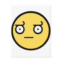 Awesome Disapproval Face Post Card