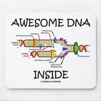 Awesome DNA Inside mousepad