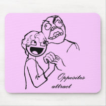Awesome Face and Rage Guy, 4evr Mousepad
