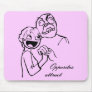 Awesome Face and Rage Guy, 4evr Mousepad
