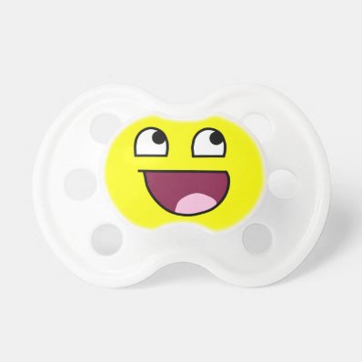 Awesome Face BooginHead Pacifier