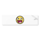 Awesome Face Bumper Sticker