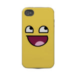 Awesome Face Case-Mate Tough™ iPhone 4 Case