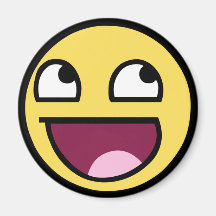 Awesome Face - Im Awesome Refrigerator Magnets