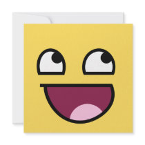 Awesome Face Invitation