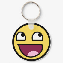 Awesome Face Keychain