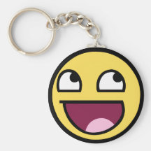 Awesome Face Keychain