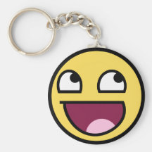 Awesome Face Keychain