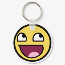 Awesome Face Keyring keychains by SkyEatsKyle Awesome Face Keyring keychains