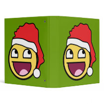 Awesome Face Santa Binder