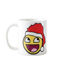 Awesome Face Santa Mug