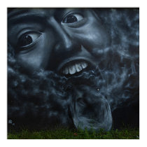 Awesome faces graffiti posters