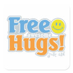 Awesome Free Hugs! Stickers