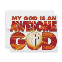 awesome GOD invitations