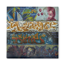 Awesome graffiti art magnets by OutOfLimits Awesome graffiti art magnets