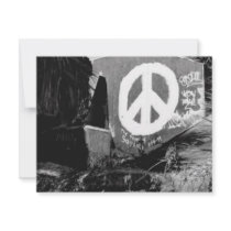 awesome graffiti peace invitations