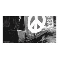 awesome graffiti peace photo cards