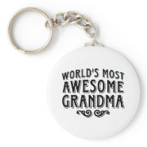 Awesome Grandma Key Chains