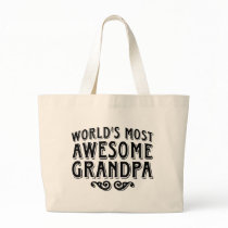 Awesome Grandpa Tote Bags