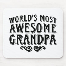 Awesome Grandpa Mousepads