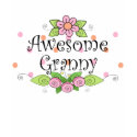 Awesome Granny T-Shirt by Grandparentlove Awesome Granny T-Shirt
