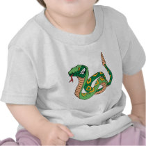 Awesome Green Rattlesnake t-shirts