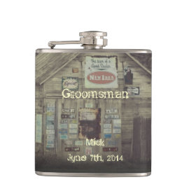 Awesome Groomsmen's Flask