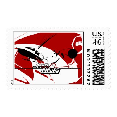 Awesome Helicopter Ninjas classic logo stamps by fightonusc