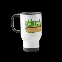 Awesome Like a Hot Dog Mug mugs