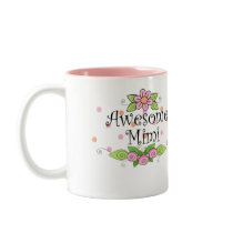 Awesome Mimi T-Shirt mugs