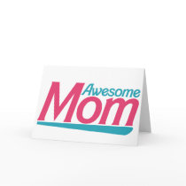 Awesome Mom Greeting Cards