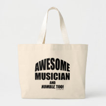 Awesome Musician Tote Bags