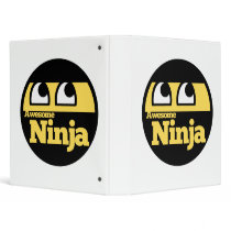 Awesome Ninja 3 Ring Binders