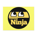 Awesome Ninja Postcard