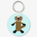 Awesome Otters keychains