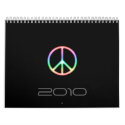 Awesome peace sign Calendar 2010
