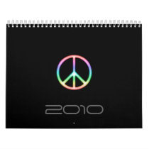 Awesome peace sign Calendar 2010