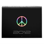 Awesome Peace Symbol Calendar 2012