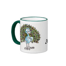 Awesome Peacock Mug