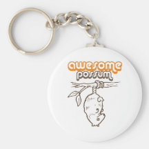 Awesome Possum Key Chains