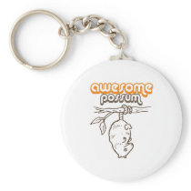 Awesome Possum Key Chains