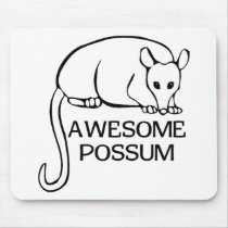 Awesome Possum Mousepads