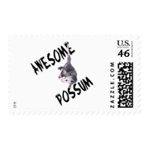 Awesome Possum Opossum Stamp