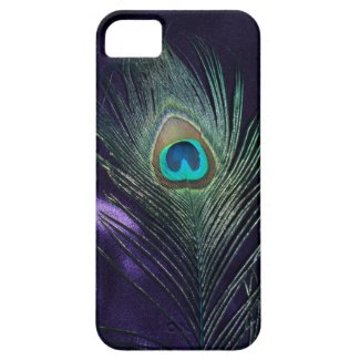 Awesome Purple Peacock Feather iPhone 5 Cover