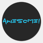 Awesome! Round Stickers