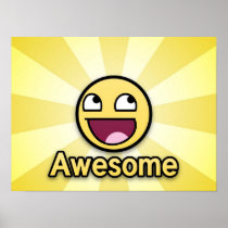 Awesome Smiley - Awesome Poster