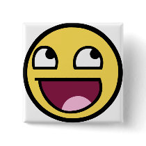 Awesome Smiley Pins