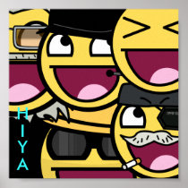 Awesome_Smiley___Engineer_TF2_by_Sitic, Awesome... Poster